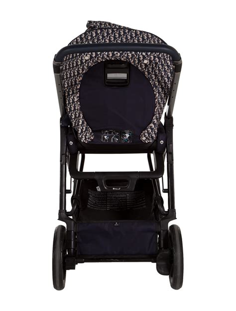 Dior oblique baby stroller